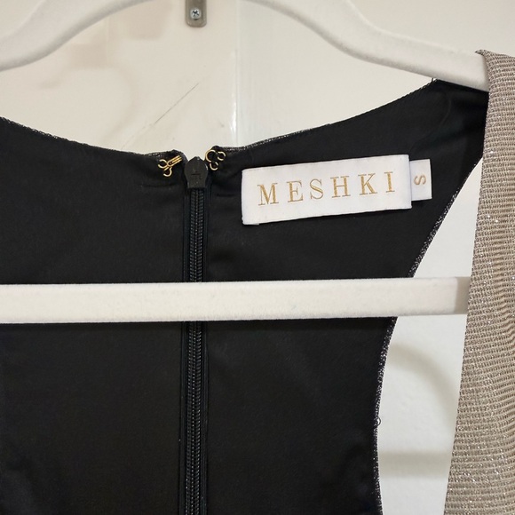 Meshki lizzy two tone wrap mini dress nwot - Picture 9 of 11